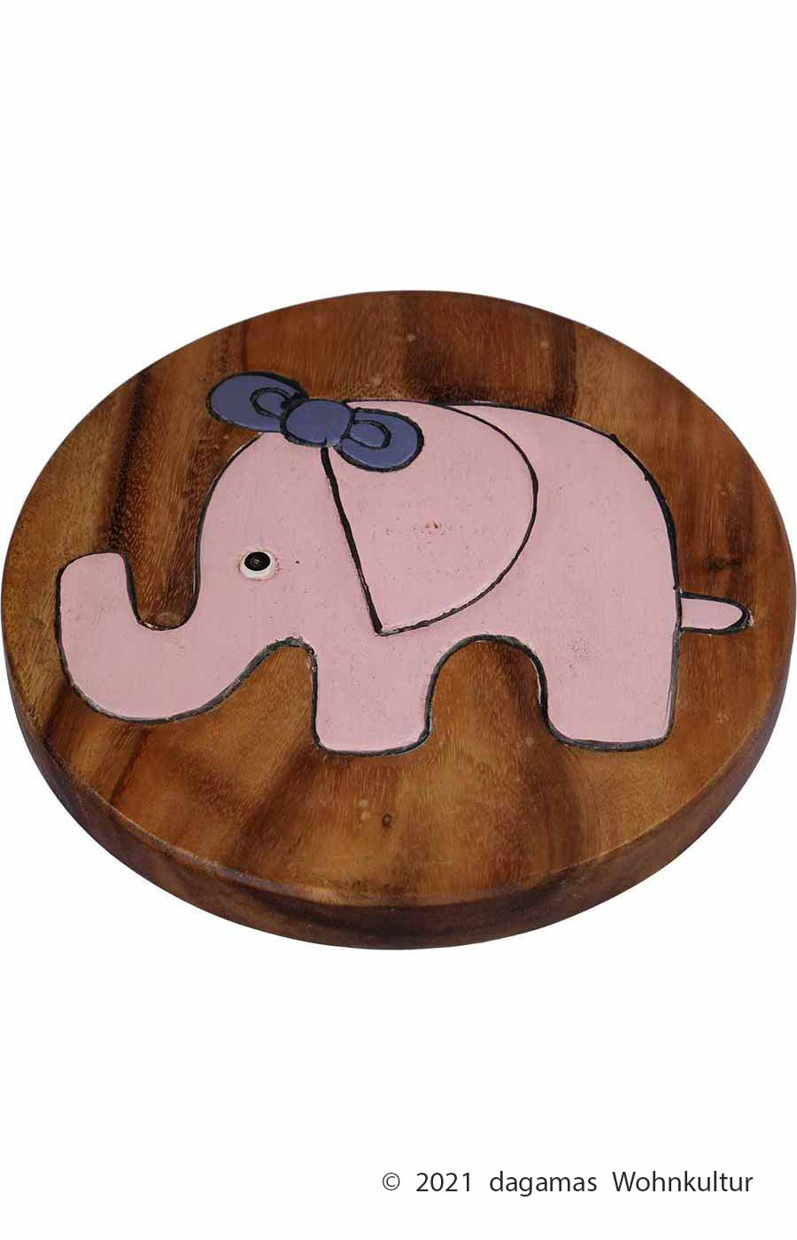 Kinderhocker Elefant Mädchen Massivholz Kinderhocker